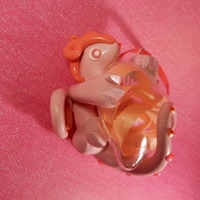 Pink Heart Ornament Dragon  - Thumbnail 1