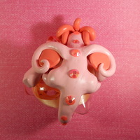 Pink Heart Ornament Dragon  - Thumbnail 2