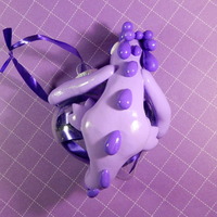 Purple Heart Ornament Dragon  - Thumbnail 2