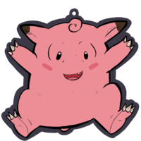 Clefairy/Gengar Charm - Thumbnail 1