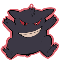 Clefairy/Gengar Charm - Thumbnail 2