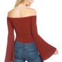 (Sale!) Cher Bell Sleeve Bodysuit -3