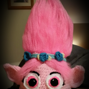 Crazy Hair Crochet Hat