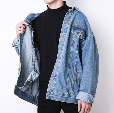 Free Shipping-90s DENIM JACKET