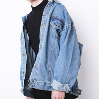 Free Shipping-90s DENIM JACKET - Thumbnail 1