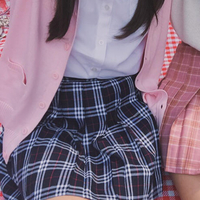 HARAJUKU GRID TENNIS SKIRT - Thumbnail 3