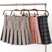 HARAJUKU GRID TENNIS SKIRT - Thumbnail 4