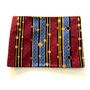 Zip top clutch- red, blue, canary-1