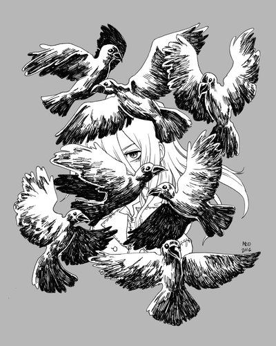 Murder of Crows Print