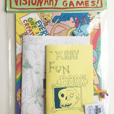 Kit of visionary sketchbook games
