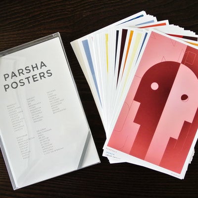 Parsha mini-posters boxed set