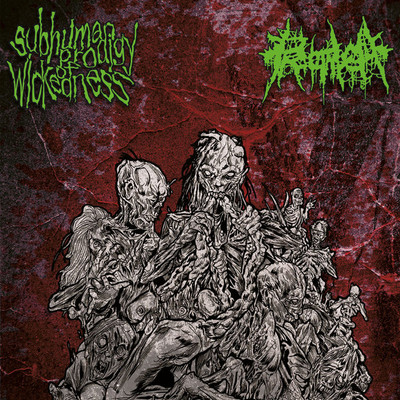 Subhuman prodigy of wickedness / proctalgia - split cd