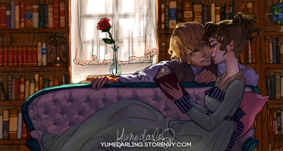 Poster Print: Becoming Jane "In the Library" 