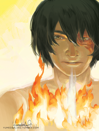 Poster Print: Zuko "Alone" 