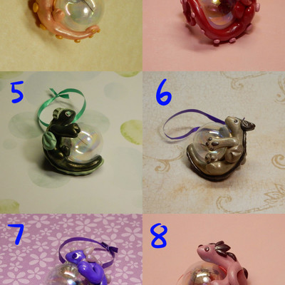 Small ornament dragons