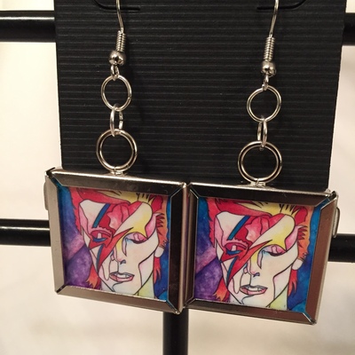 David bowie earrings