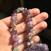 Amethyst Diamonds Bracelet  - Thumbnail 1