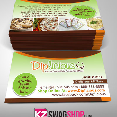 Diplicious business cards style 1