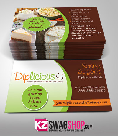 Diplicious Business cards Style 2