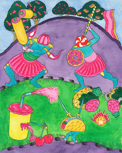 Lunch During Wartime