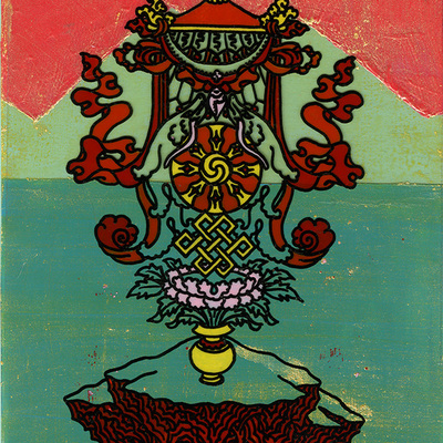 Eight auspicious symbols version 2