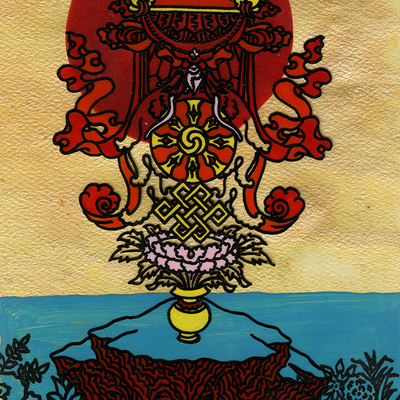 Eight auspicious symbols version 3