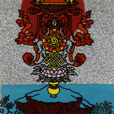 Eight auspicious symbols version 5