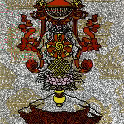 Eight auspicious symbols version 7