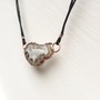 AGATE GEODE SLICE #1 NECKLACE-1