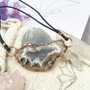 AGATE GEODE SLICE #1 NECKLACE-2