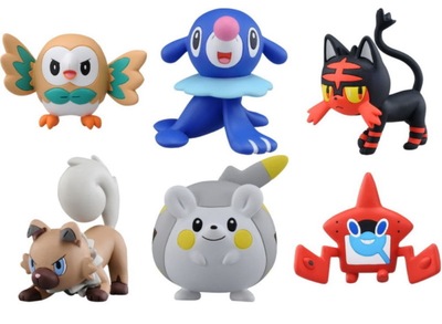 Pokémon Alola Figurines