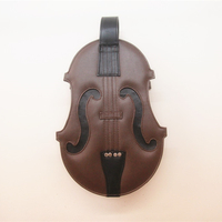 Brown/White/Black Lolita Violin Bag SP168491 - Thumbnail 1