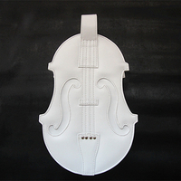 Brown/White/Black Lolita Violin Bag SP168491 - Thumbnail 2