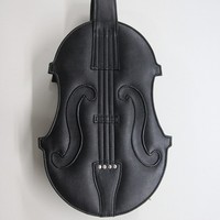 Brown/White/Black Lolita Violin Bag SP168491 - Thumbnail 3