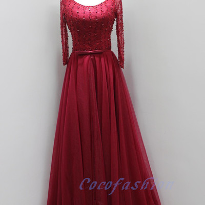 Burgundy charming prom dress, sexy prom dress,charming prom dress, long prom dress,prom dresses, elegant prom dress, prom dress z13