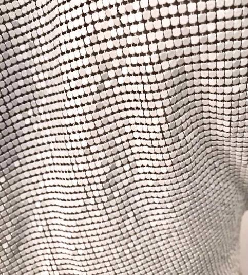 White Glittery Shine Mini Dress