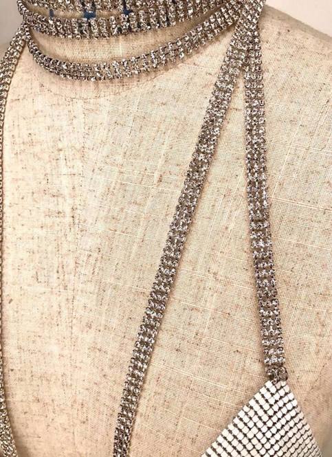 Red Glittery Shine Mini Dress