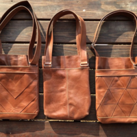 Leather Cross-body Bag - Thumbnail 1