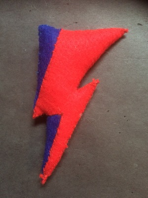 'The Bowie' custom catnip toy!