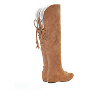 Warm Frosted Knee-High Increased Boots - Thumbnail 3