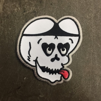 Panty Skull Iron On Patch