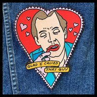 Glad I Called That Guy Embroidered Patch  - Thumbnail 1