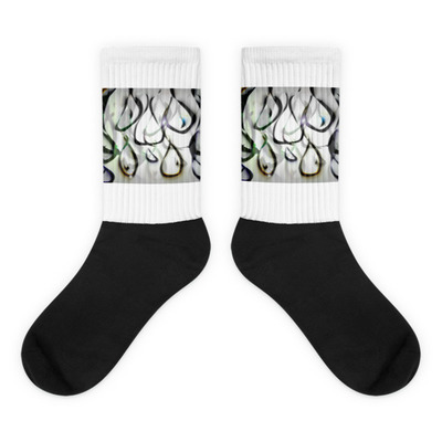 Black foot socks