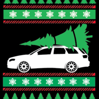 Audi B7 A4 Ugly Christmas Sweater - Thumbnail 1
