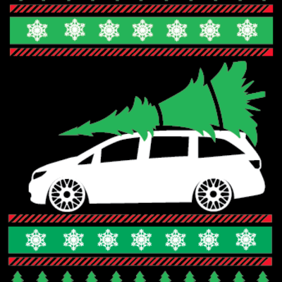 Honda odyssey ugly christmas sweater - Thumbnail 3