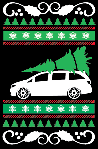 Honda Odyssey Ugly Christmas Sweater