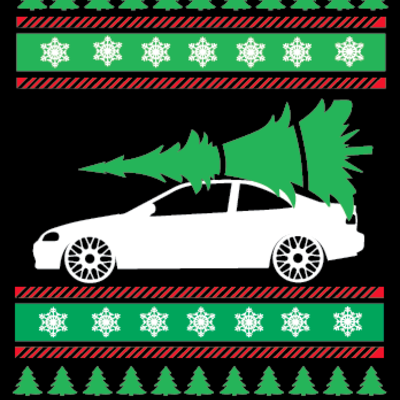 Honda ex ugly christmas sweater - Thumbnail 3