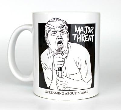 Screaming About A Wall - Coffee Mug