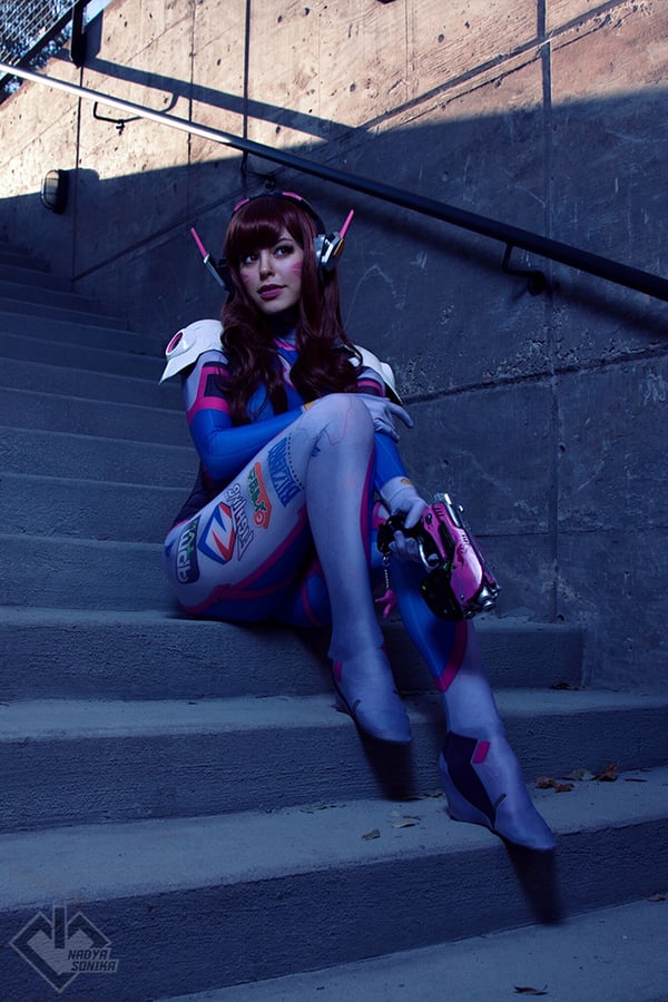 Nadyasonika as D.Va (from Overwatch) - 8.5 x 11