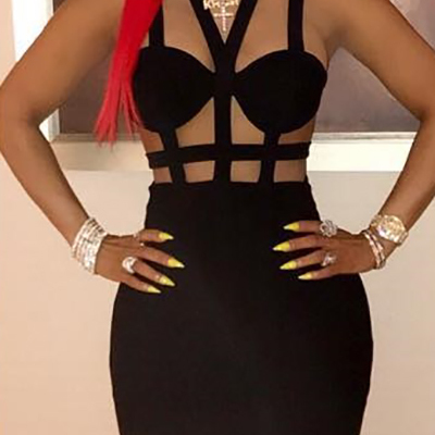 Trend sett'n sexy mini dress